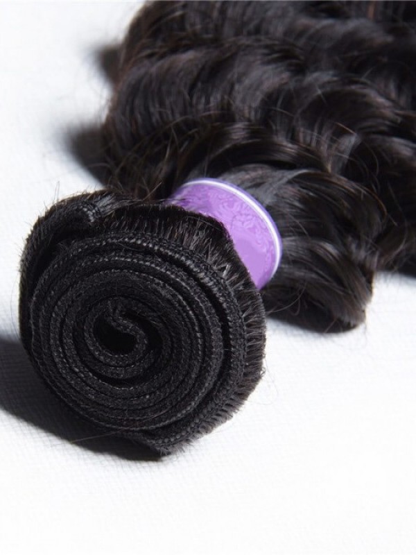 Capelli Vergini Indiani Non Trasformati A Onda Profonda 4 Pezzi/Confezione