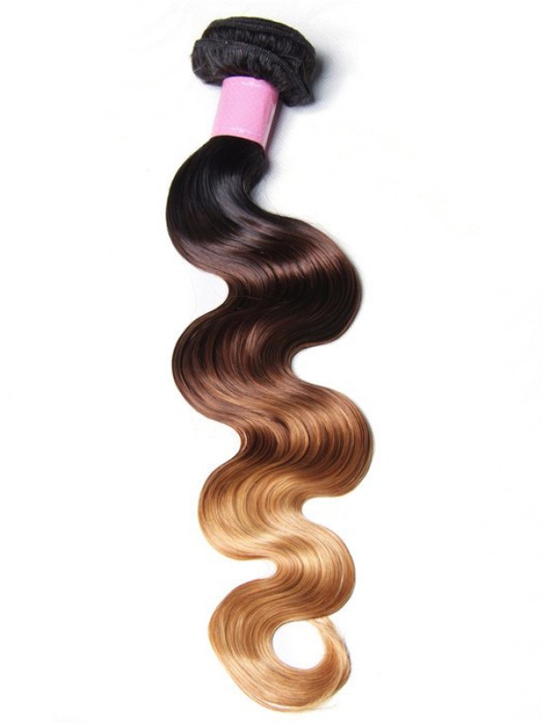 Capelli Vergini Dell'Onda Del Corpo 1 Fascio Di Capelli Umani Ombre Non Trattati