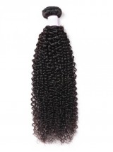 1 Fascio Di Capelli Ricci Crespi 100% Capelli Umani Vergini Non Trattati
