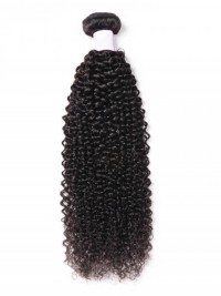 1 Fascio Di Capelli Ricci Crespi 100% Capelli Umani Vergini Non Trattati