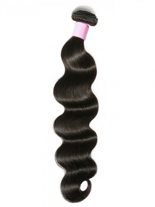 Pezzo Di Capelli Vergini Umani Dell'Onda Del Corpo