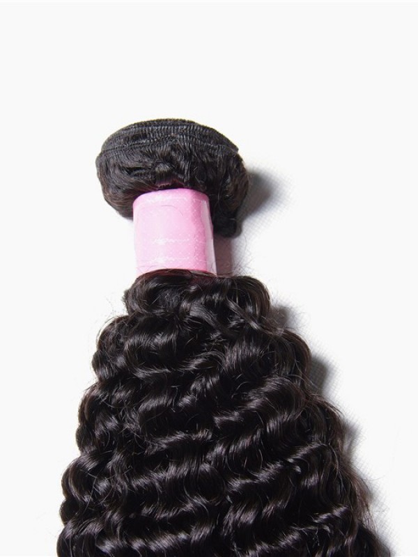 Tessitura Di Capelli Vergini Umani Ricci Di 1 Pezzo Jerry