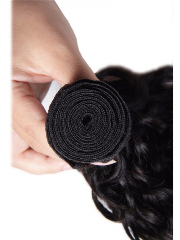 1 Pezzo Di Capelli Dell'Onda D'Acqua 100% Capelli Umani Vergini