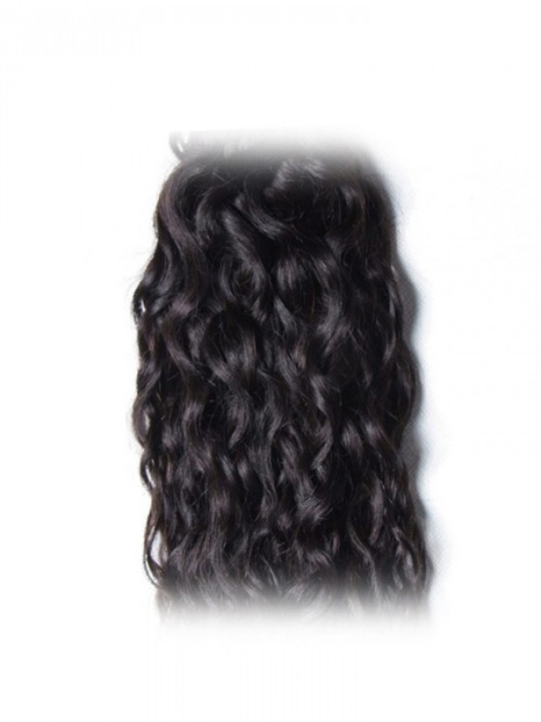 1 Pezzo Di Capelli Dell'Onda D'Acqua 100% Capelli Umani Vergini