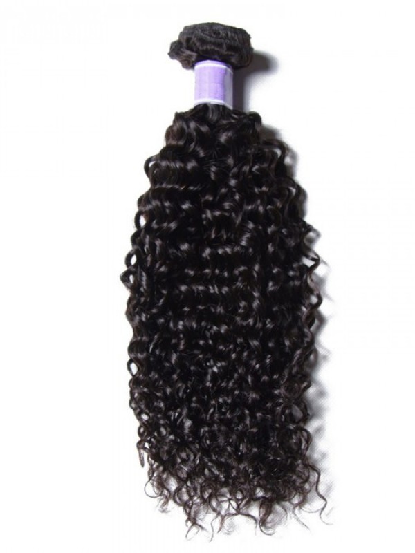 1 Pezzo Di Capelli Vergini Umani Ricci Di Jerry