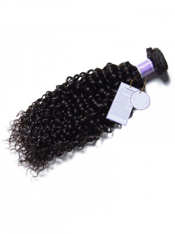 1 Pezzo Di Capelli Vergini Umani Ricci Di Jerry