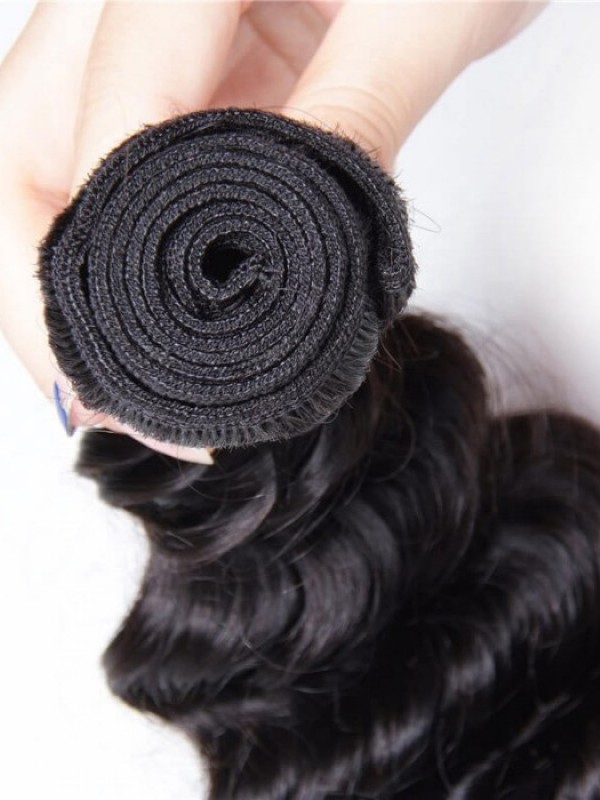 Onda Profonda Dei Capelli Umani Vergini Di 1 Pezzo