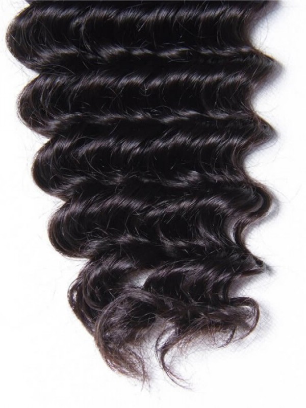 Onda Profonda Dei Capelli Umani Vergini Di 1 Pezzo