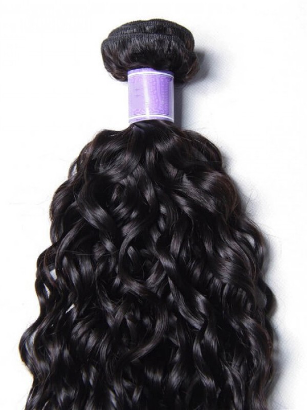 Estensione Dei Capelli Umani A 1 Pezzo Con Onda D'Acqua