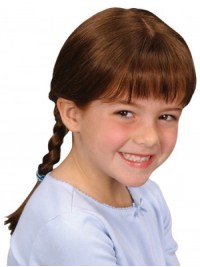 Parrucca Monofilamento A Strati Per Bambine