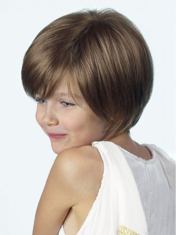 Parrucche Monofilamento Corte Per Bambini