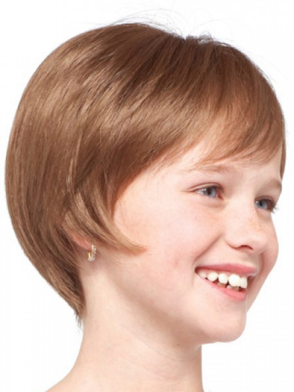 Parrucche Monofilamento Corte Per Bambini