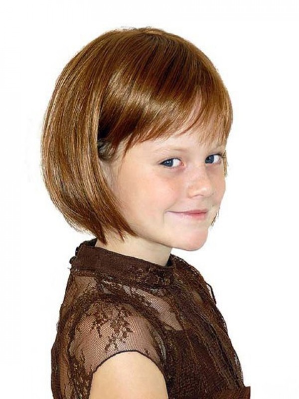 Parrucche Per Bambini Dritte Al Mento Ramate