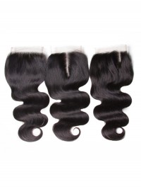 Chiusura Dei Capelli Dell'Onda Del Corpo Parte Centrale In Tre Parti E Parte Libera