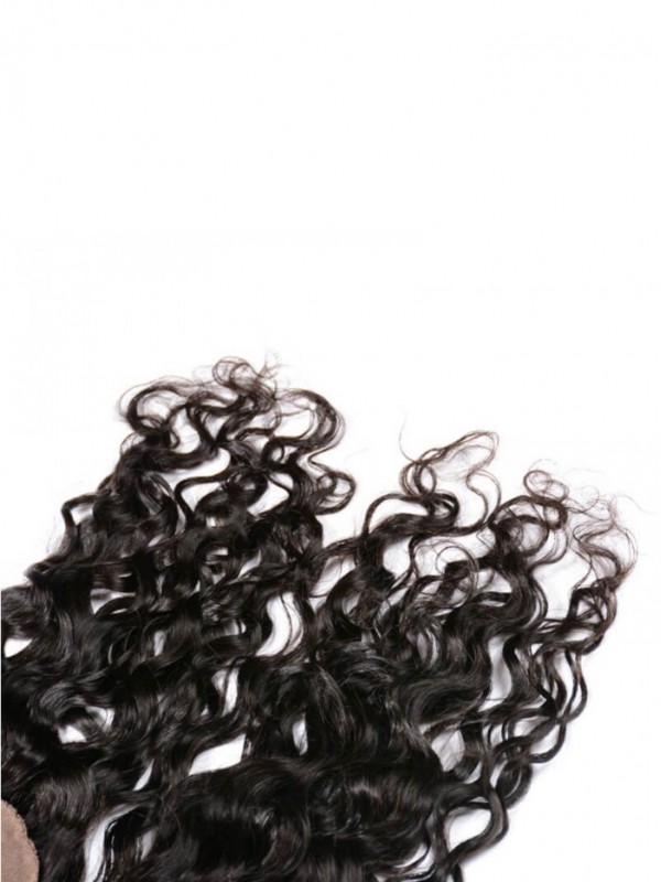Chiusura Del Pizzo Dei Capelli Dell'Onda Naturale Della Parte Libera Di Nuovo Arrivo