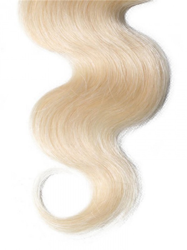 1B/613 Body Wave 4X4 Chiusura In Pizzo 100% Capelli Vergini