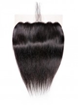 Capelli Lisci 6X13 Chiusura Frontale In Pizzo Con Capelli Del Bambino 100% Capelli Vergini