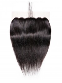 Capelli Lisci 6X13 Chiusura Frontale In Pizzo Con Capelli Del Bambino 100% Capelli Vergini