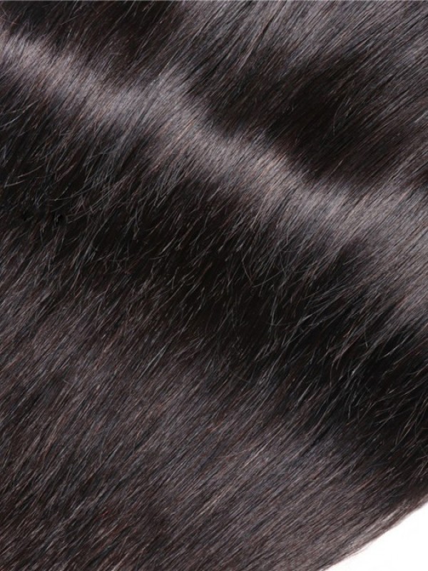 Capelli Lisci 6X13 Chiusura Frontale In Pizzo Con Capelli Del Bambino 100% Capelli Vergini