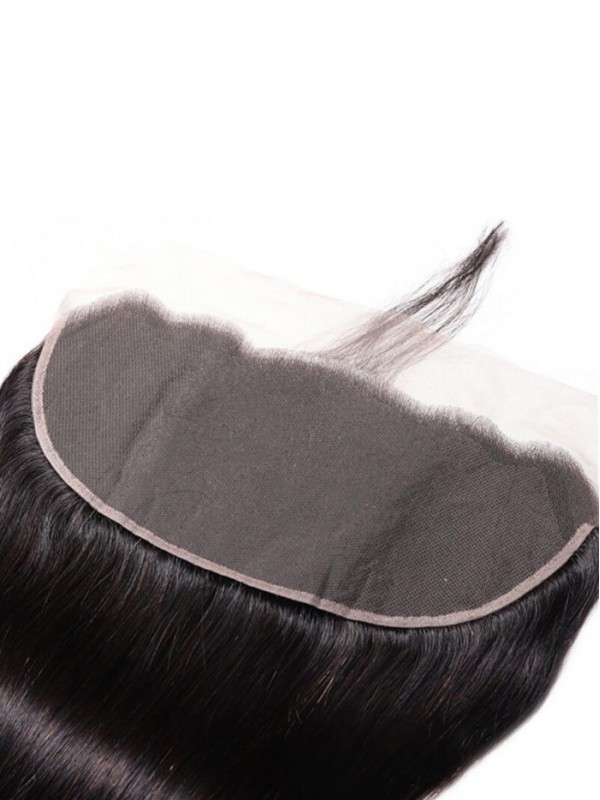 Capelli Lisci 6X13 Chiusura Frontale In Pizzo Con Capelli Del Bambino 100% Capelli Vergini