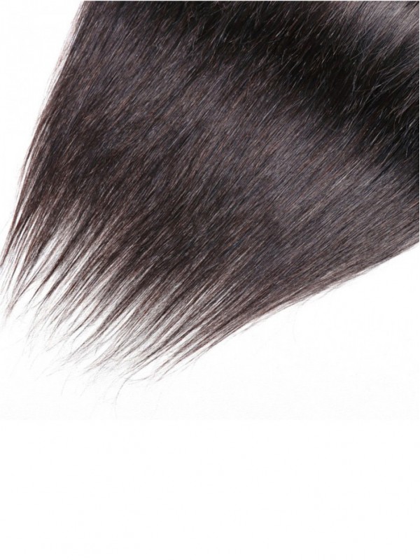 Capelli Lisci 6X13 Chiusura Frontale In Pizzo Con Capelli Del Bambino 100% Capelli Vergini