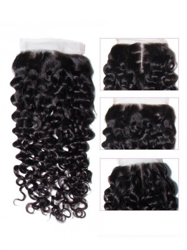 Chiusura In Pizzo Per Capelli Ricci Peruviani Jerry