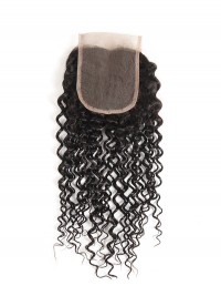 Capelli Vergini Malesi Ricci Crespi 4 * 4 Chiusura In Pizzo
