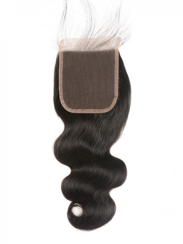Chiusura In Pizzo Svizzero Per Capelli Umani Con Chiusura In Pizzo Body Wave 5X5