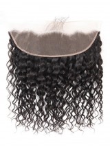 Onda Naturale Dei Capelli Vergini Brasiliani Dei Capelli Frontali Del Pizzo 13*4