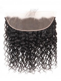 Onda Naturale Dei Capelli Vergini Brasiliani Dei Capelli Frontali Del Pizzo 13*4