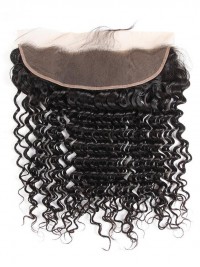 Frontale In Pizzo A Onda Profonda 100% Capelli Vergini Brasiliani 13 * 4