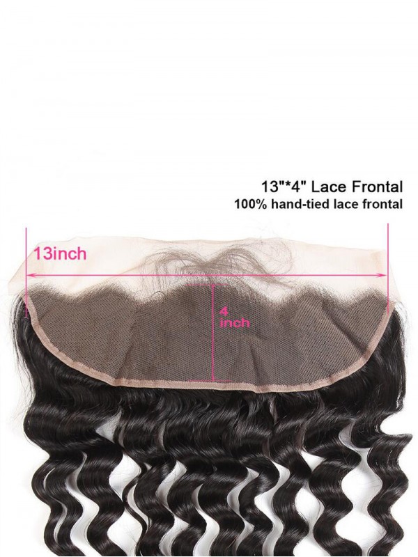Capelli Vergini Brasiliani Con Onda Profonda Sciolta 13 * 4