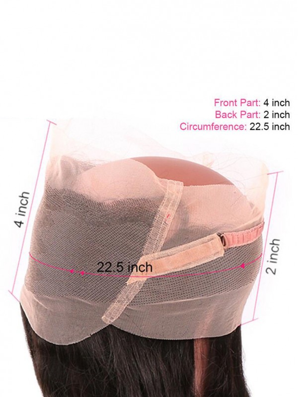 Capelli Vergini Brasiliani Dell'Onda Del Corpo 1Pc 360 Frontale In Pizzo
