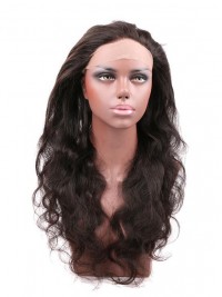 Frontale Del Pizzo 360 Dei Capelli Umani Peruviani Non Trasformati Dell'Onda Del Corpo