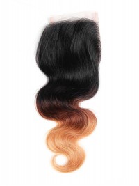 Capelli Vergini Brasiliani Con Chiusura In Pizzo 1B/4/27 Bionda