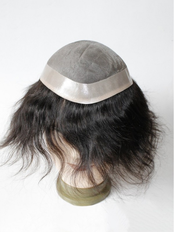 8" x 10" Toupee Da Uomo Taglia Colore 1B