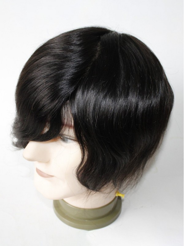 8" x 10" Toupee Da Uomo Taglia Colore 1B