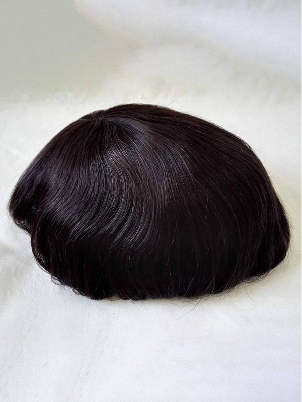 8" x 10" Toupee Da Uomo Taglia Colore 1B