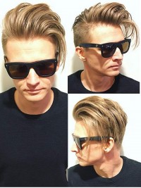 8" x 10" Posticci Per Uomo Capelli Umani