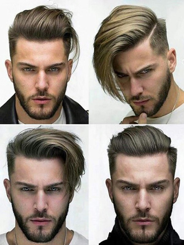 8" x 10" Posticci Per Uomo Capelli Umani
