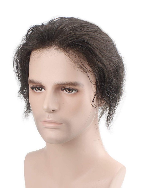 8" x 10" Colore Sostitutivo Dei Capelli Toupee Da Uomo