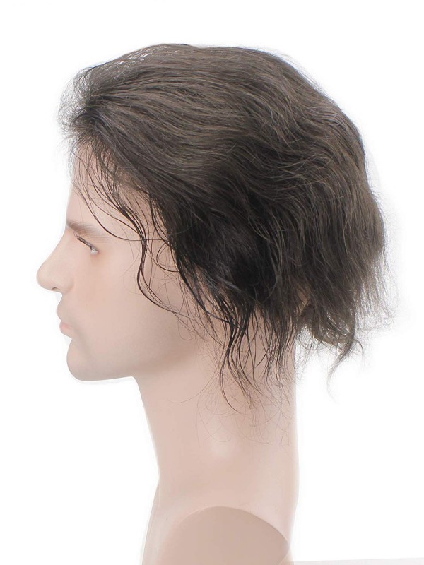 8" x 10" Colore Sostitutivo Dei Capelli Toupee Da Uomo