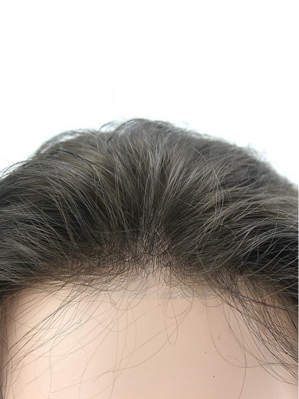 8" x 10" Colore Sostitutivo Dei Capelli Toupee Da Uomo