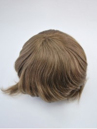 8" x 10" Pezzo Di Capelli Castano Chiaro Per Uomo