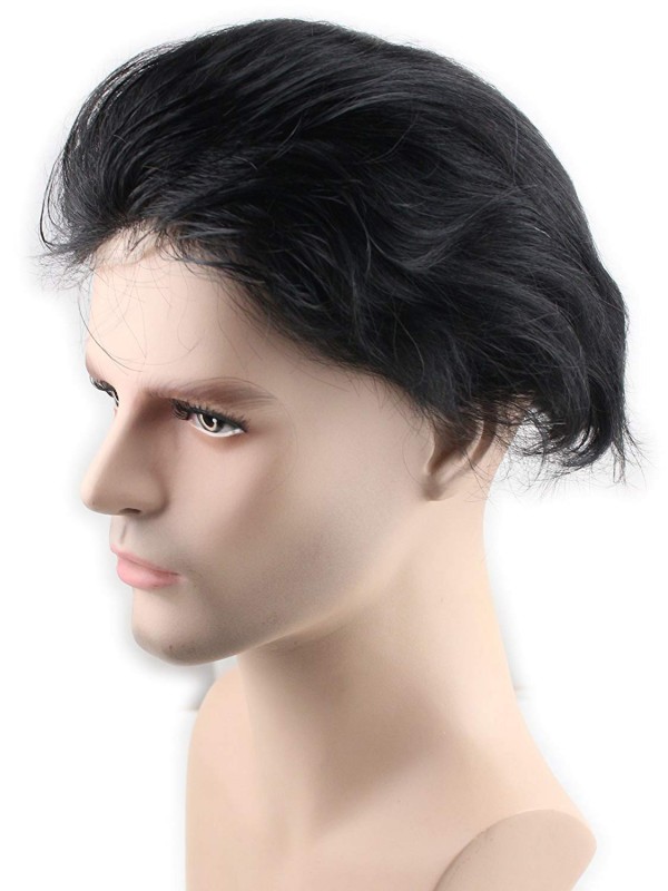 8" x 10" Posticci Per Capelli Umani Da Uomo Toupee Per Uomo