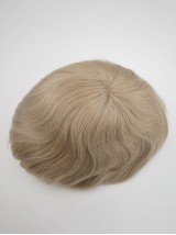 Toupee Biondo Per Capelli Umani Da Uomo