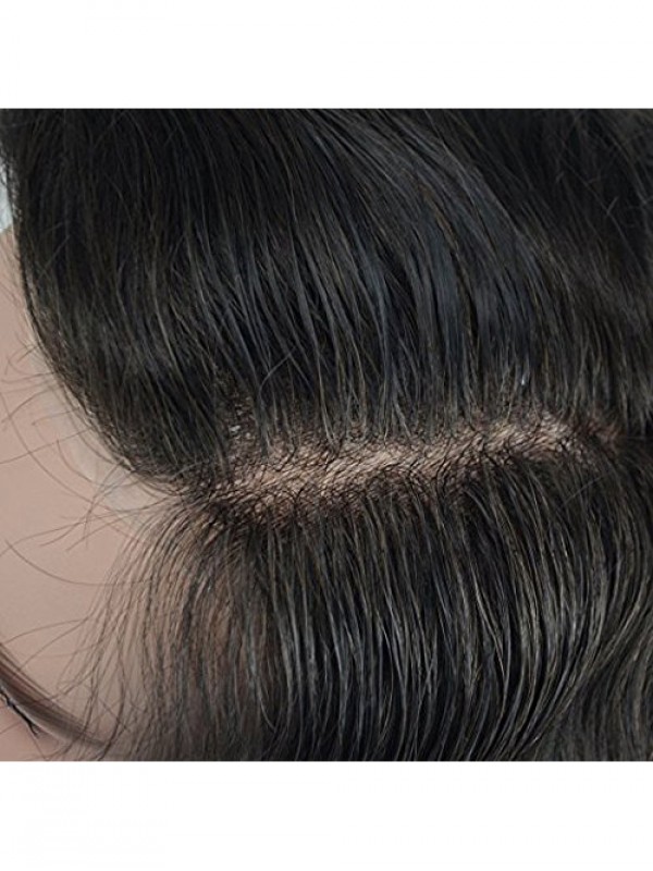 8" x 10" Pezzi Di Capelli Umani Da Uomo Wave 