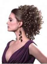 Clip Riccia Profonda In Coda Di Cavallo Sintetica Di Grande Volume