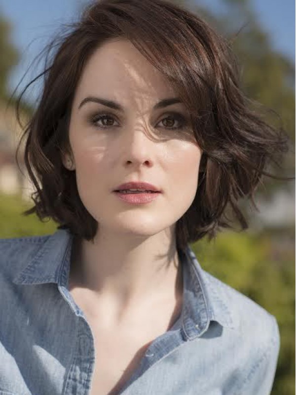 Parrucche Per Capelli Umani Senza Cappuccio Ondulate Corte Stile Bob Con Frangia Laterale 12 Pollici