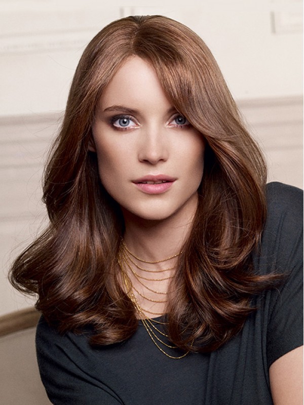 Parrucche Ondulate Lunghe Per Capelli Umani Con Pizzo Frontale